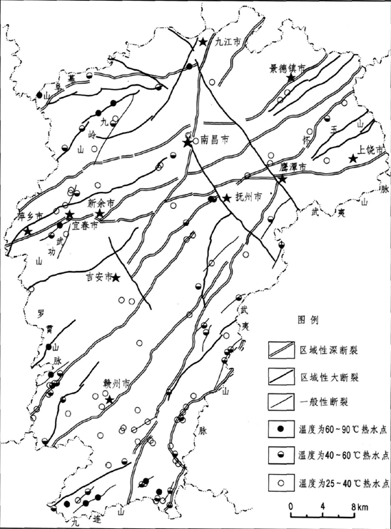 江西省地热资源分布规律-地热开发利用-地大热能 江西省地热资源分布规律-地热开发利用-地大热能